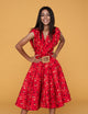 Smocked Bodice Maxi Dress