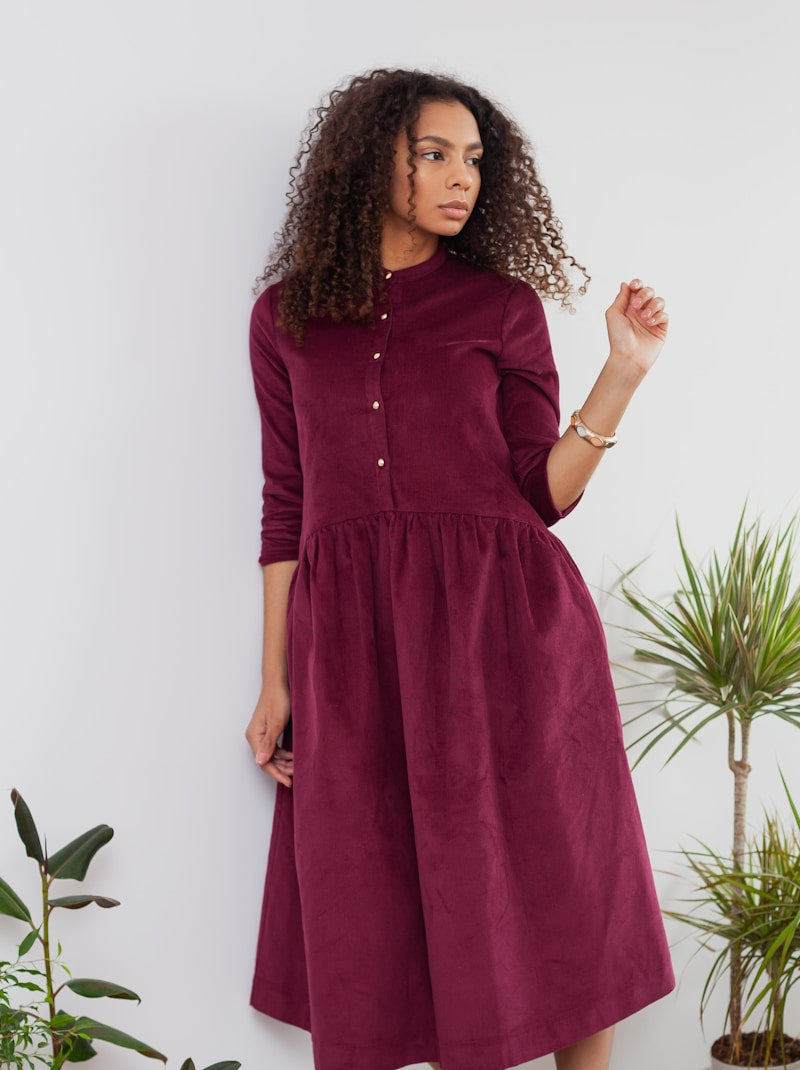 Embroidered Yoke Straight Kurta